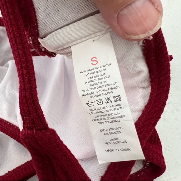 MOLYBELL Women Two Piece Bikini Set Padded Tummy Control High Waist small new - Picture 5 of 6